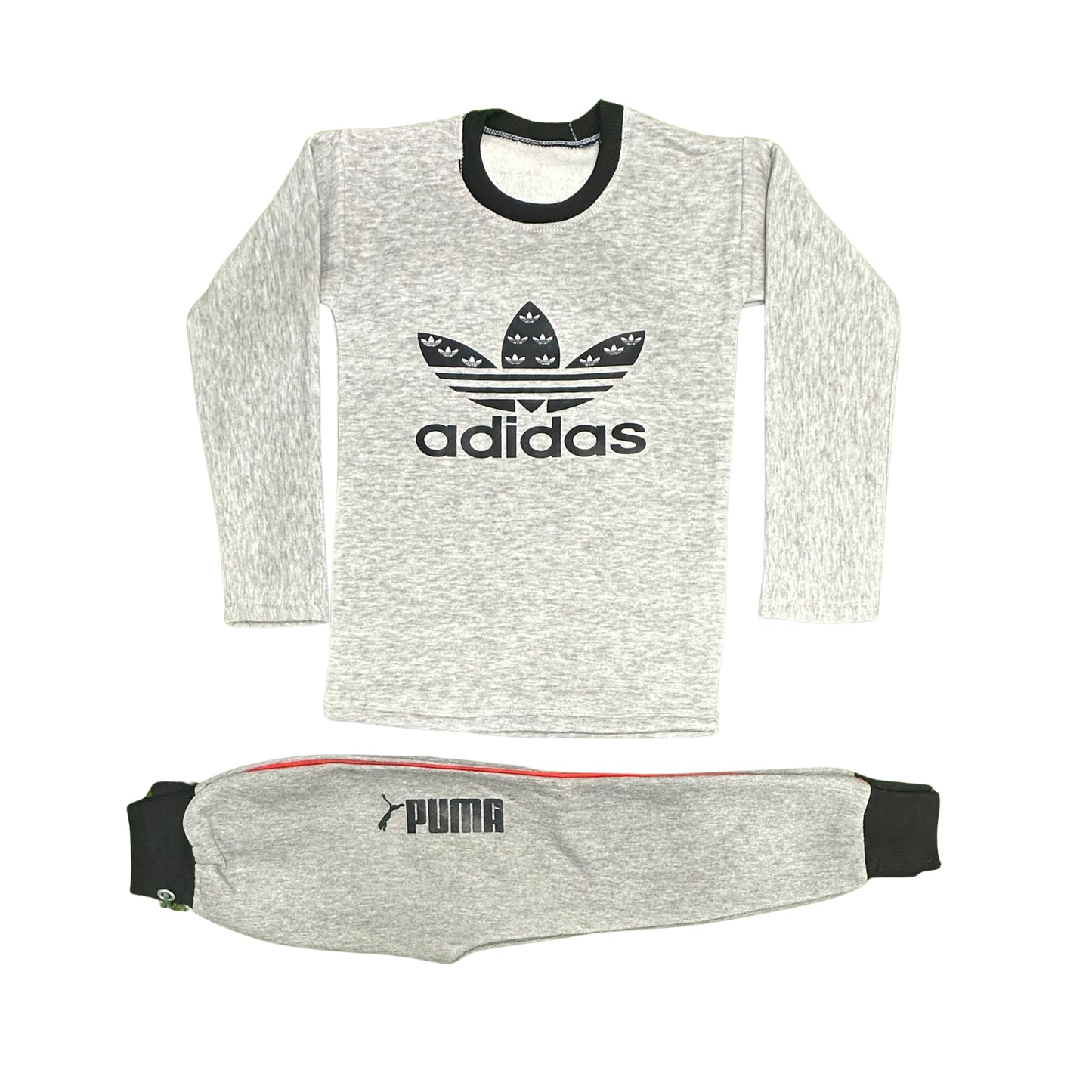 Minime 2024 New Kids baby boy Winter Collection Fleece High Quality Suit For 6-7 Years
