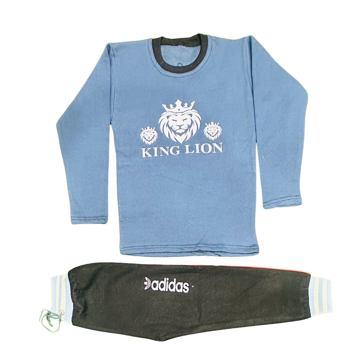 Minime 2024 New Kids baby boy Winter Collection Fleece High Quality Suit For 6-7 Years