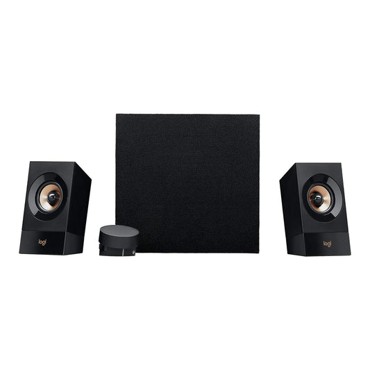 Logitech Z533 2.1 Multimedia Speaker System with Subwoofer, Powerful Sound, Booming Bass, 3.5mm Audio and RCA Inputs, PC/PS/Xbox/TV/Smartphone/Tablet/,Black