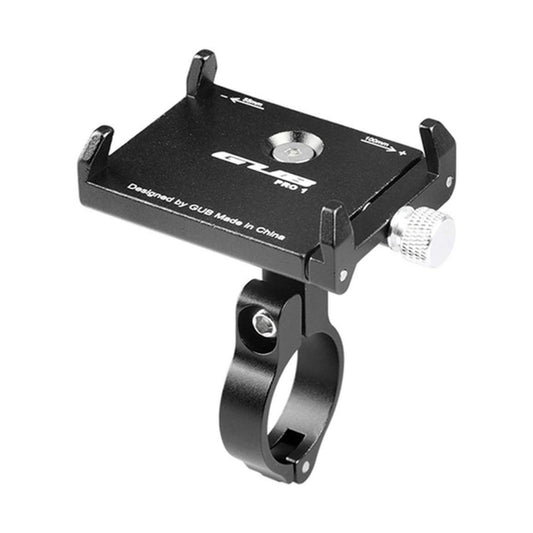 GUB PRO1 Universal Alloy Bike Cell Phone Holder Aluminum Bicycle Handlebar Phone Support for 3.5-6.2inch Bike Bracket Mount