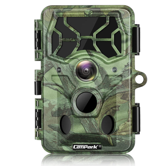 Campark T100 4K 30MP WiFi Bluetooth Trail Game Camera WIFI Connection & APP Control