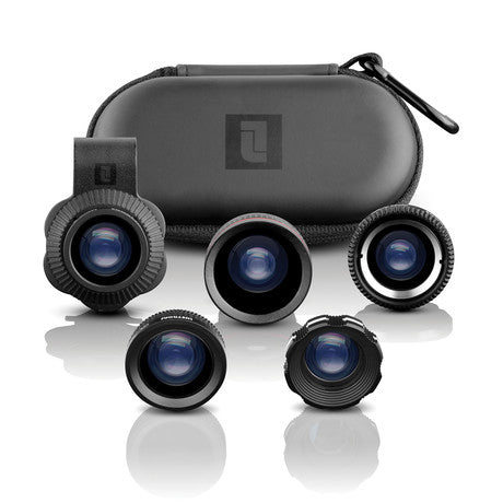 Lifetrons 5 In 1 Pro Travel Premium Photo Lenses System For Smartphones And Tablets