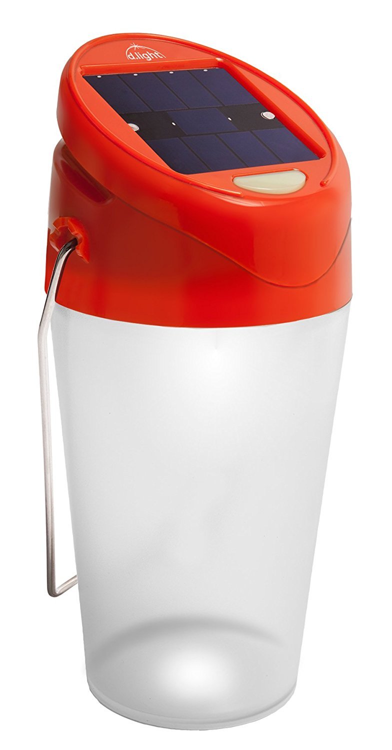 D.LIGHT S20 Solar Rechargeable Ultra Bright Rugged Water-Resistant LED Lantern Camping Light Fo Tent, Hiking, Climbing