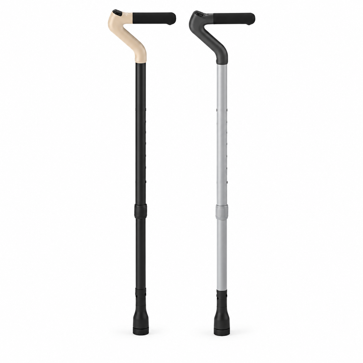 CAN Go™ Smart Cane with Built-in Phone, GPS Locator, LED Flashlight, Activity Tracker, Health Reports, and AI Assistant