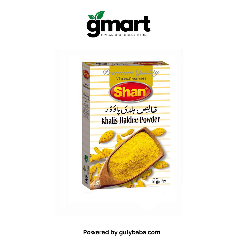 shan khalis haldee powder 50gm– Gulybaba - Genuine products online ...