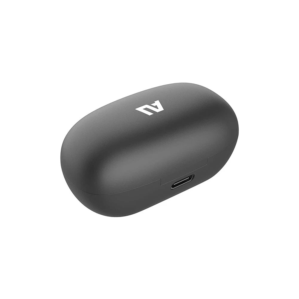 AU-Stream Hybrid Bluetooth True Wireless Hybrid Active Noise Cancelling Earbuds with Touch Controls, Wireless Charging Case, and Premium Dynamic Drivers, Gray