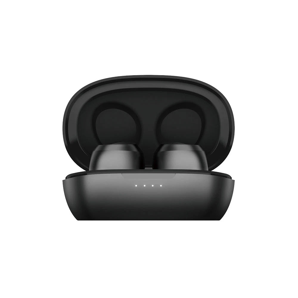 AU-Stream Hybrid Bluetooth True Wireless Hybrid Active Noise Cancelling Earbuds with Touch Controls, Wireless Charging Case, and Premium Dynamic Drivers, Gray