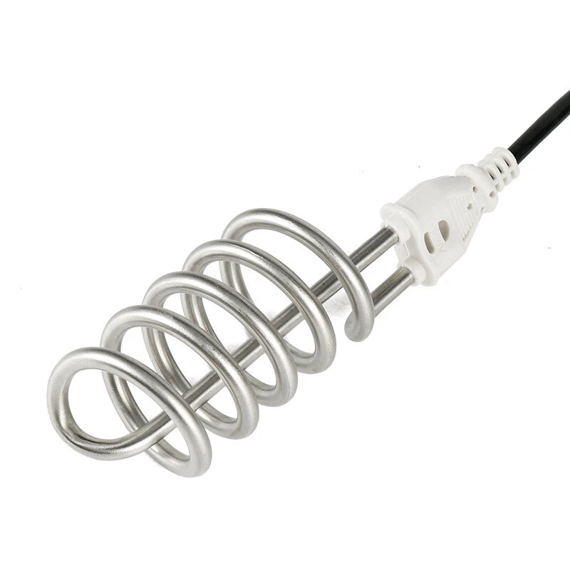 NSG F8 2000W Water Heater Rod - Mini Boiler Hot Water Immersion Heater, Stainless Steel Electric Heater Element, Portable Water Heating System for Household, Office, Travel Use