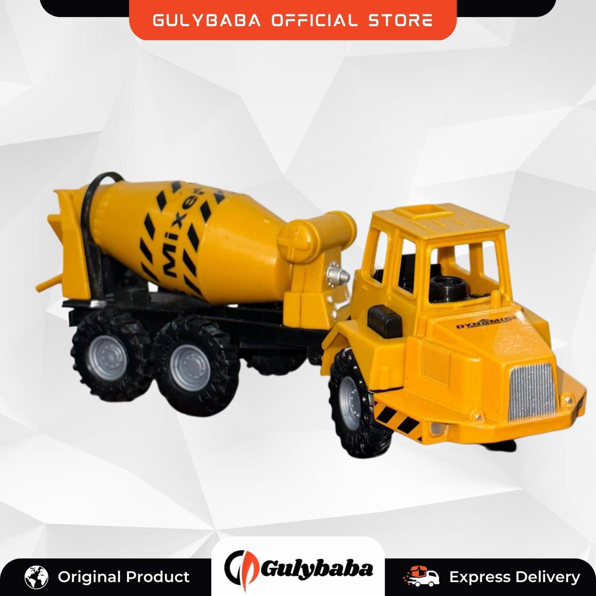 Maisto Metal Body Cement Mixer Toy 22cm Long