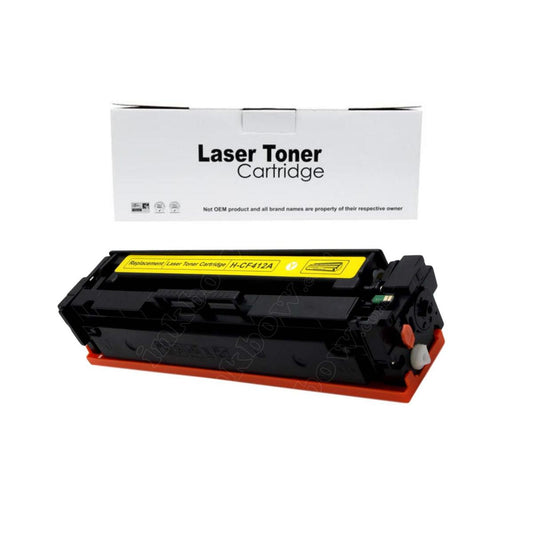 HP 410A Yellow Toner Cartridge  Works with HP Color LaserJet Pro M452 Series, HP Color LaserJet Pro MFP M377, M477 Series  CF412A