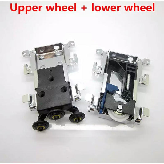 Old Wardrobe Sliding Door Pulley Wheel Runner Closet Wardrobe Moving Door Bottom Pulley Lower Wheel Roller Runner