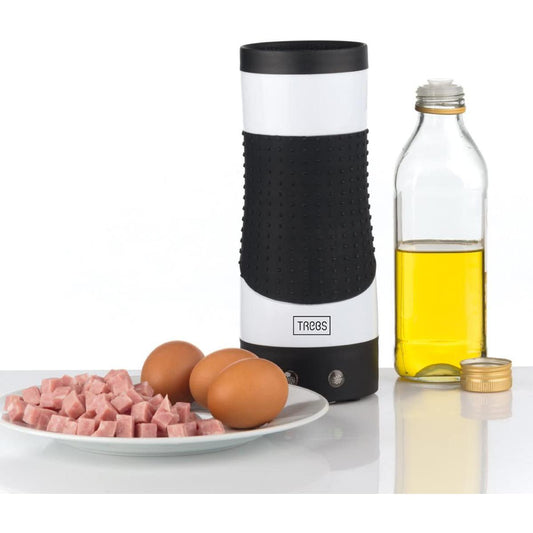 Original Brand Trebs Cooker Vertical & Egg Roll Maker non-stick coating With wooden sticks and oil distributor and recipes
