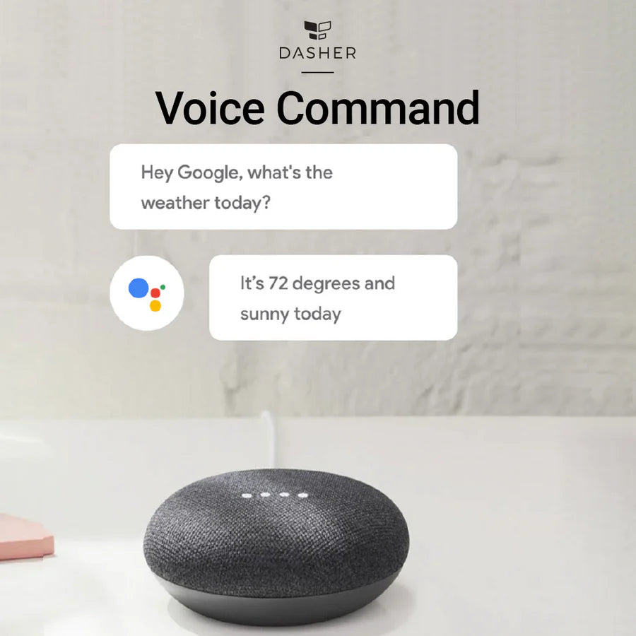 Google Nest Mini 2nd Generation Smart Speaker with Google Assistant Bluetooth Speaker with English and Muliti Language Compatibility for Use Anywhere