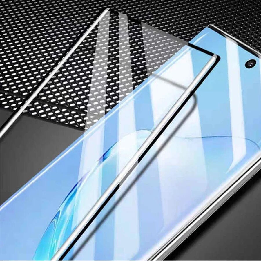 Relaxtoo For Samsung Galaxy S20 Plus 1Pcs Screen Protector Film With Black Edge For Samsung Galaxy S20 + S20+ S20Plus Full Cover Tempered Glass