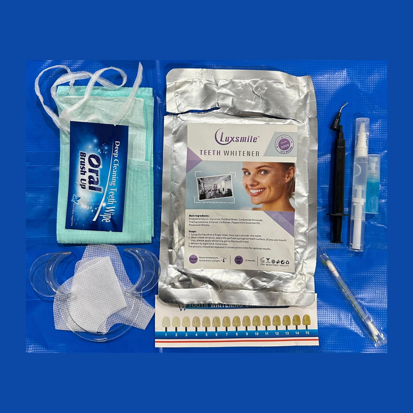 Luxsmile Dental Protecting Gel Effective White Professional Teeth Whitening Kit