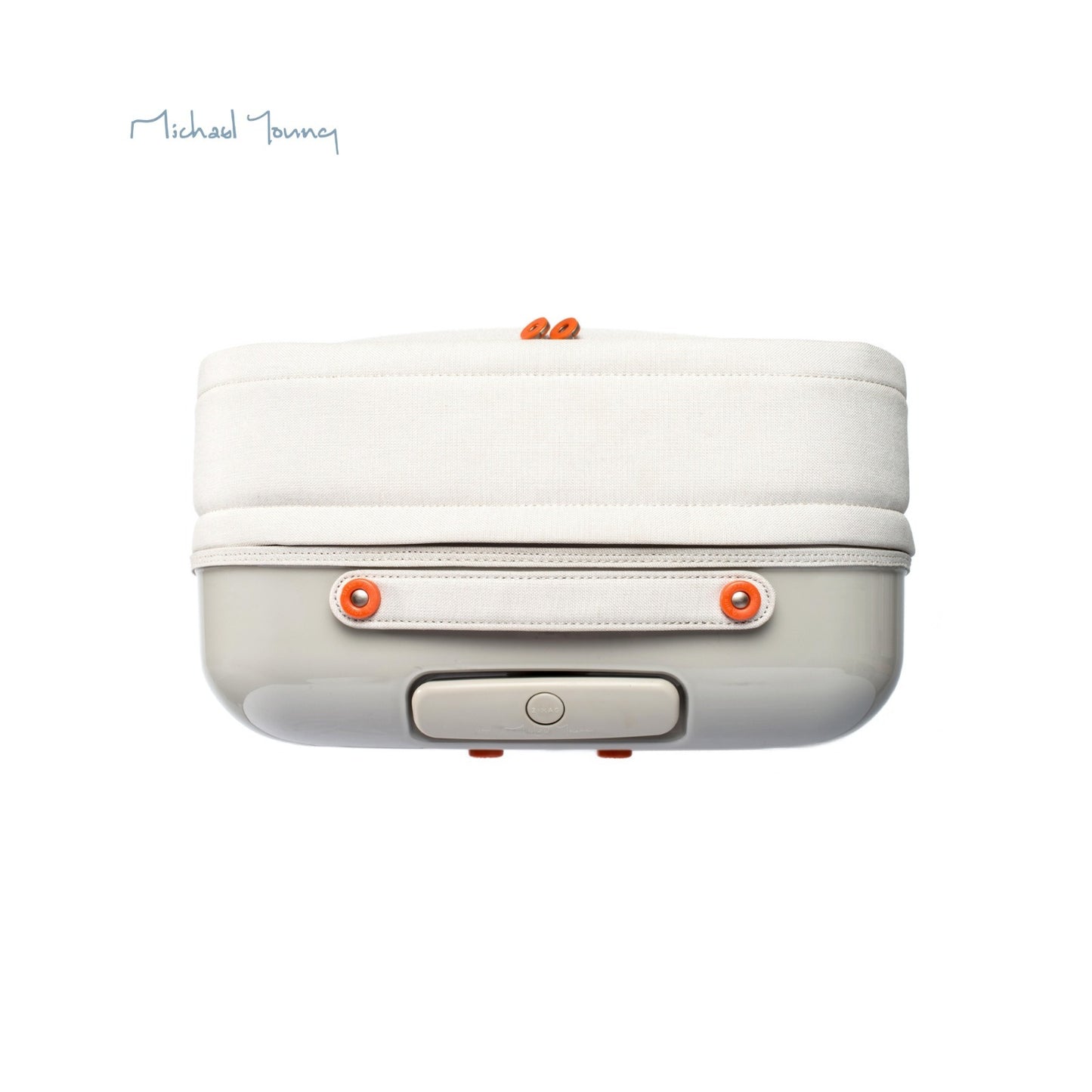 Michael Young Zixag Airbag lightweight cabin sized travel bag two bags in one, hard and soft materials in aviation luggage