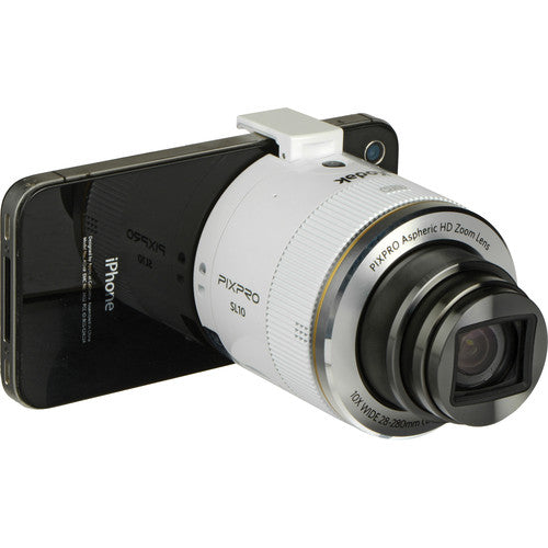 Kodak PIXPRO SL10 10X Zoom Lens SMART LENS Digital Camera Module for Smartphones with 8GB SD Card (White)