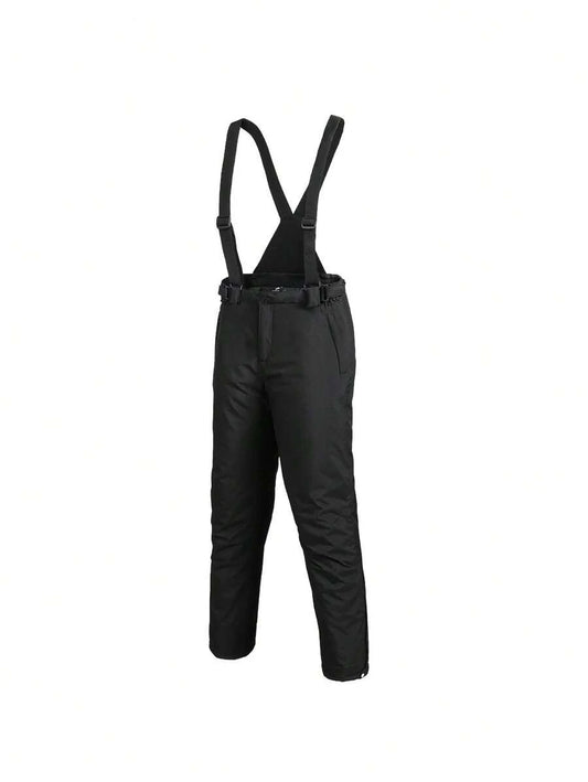 Leifensh Ski Pant Snowboard Pant for Men, Baggy Snow Pant Insulated Waterproof Windproof, Mens Snow Bibs Overall (XL)