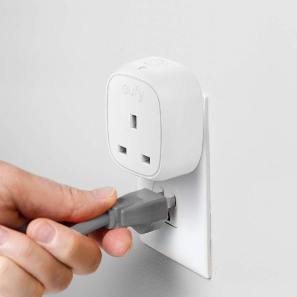 Eufy WiFi Smart Plug with Energy Monitoring, Compatible with Alexa and Google Home, No Hub Required, Control Your Devices from Anywhere 16A