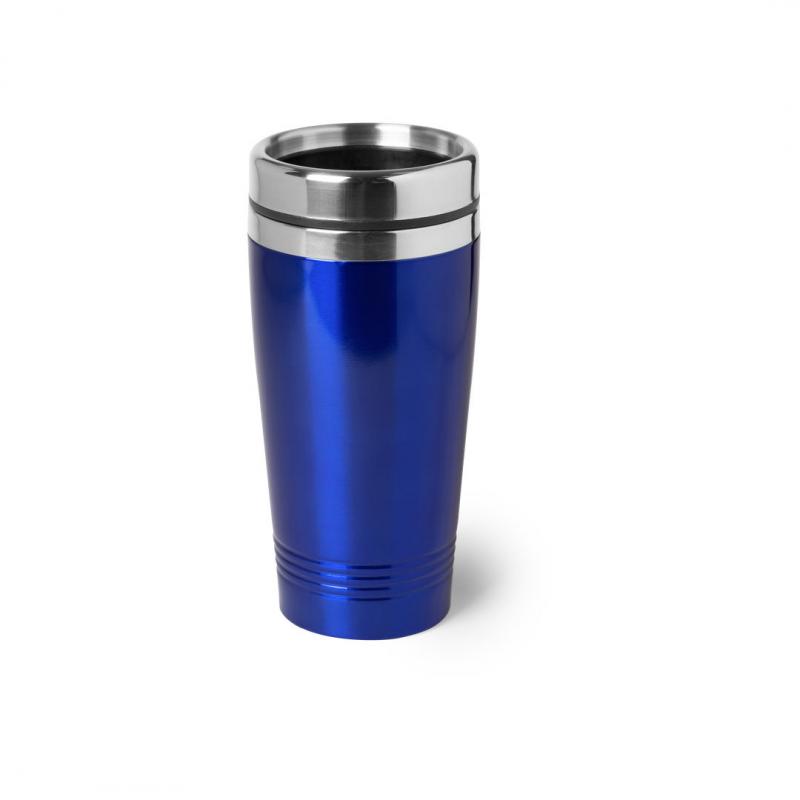 500ml Vacuum Hot&Cool Insulated Double Wall Coffee & Tea Cup - Travel Mug (Blue)