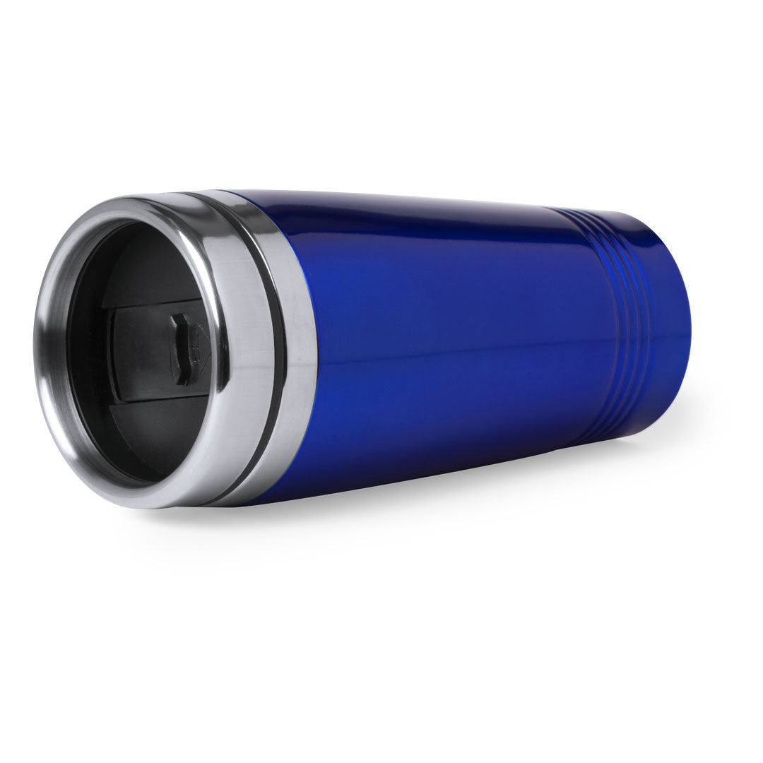 500ml Vacuum Hot&Cool Insulated Double Wall Coffee & Tea Cup - Travel Mug (Blue)