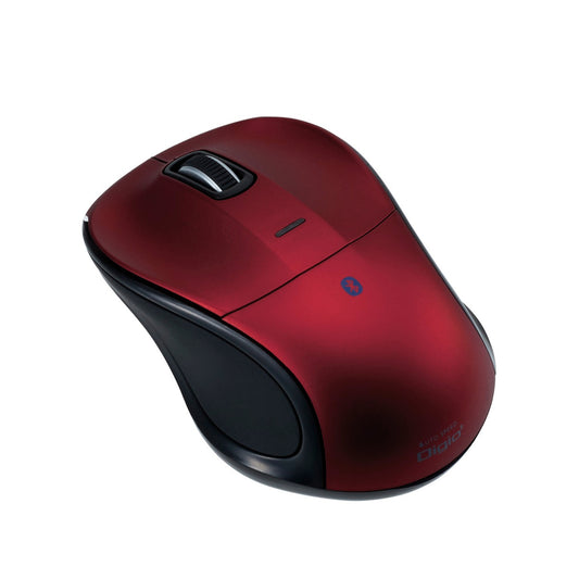 Like A New Bluetooth MUS-BKT111R Digio2 Tablet-Compatible Mouse, Red [BlueLED, Wireless, 3 Buttons, silent button