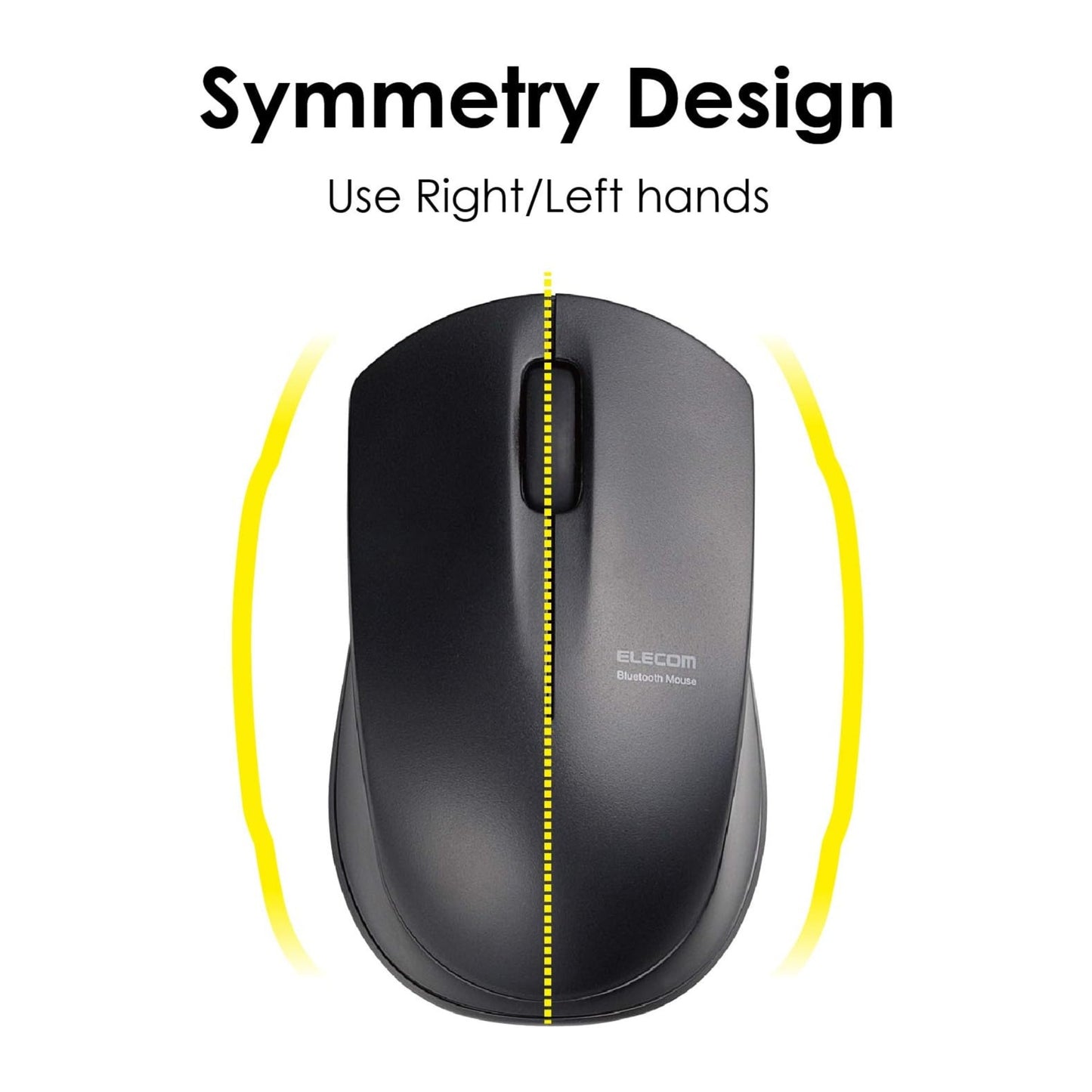 Like A New ELECOM M-BT12BR Bluetooth optical Ambidextrous ‎2.4 GHz 1000dpi Mouse