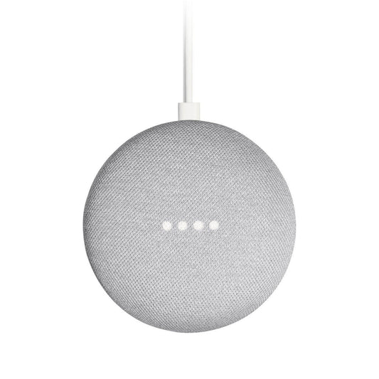 Like A New Google Home Mini 1st Generation, Small but Convenient Smart Speaker, Google Assistant, Control Appliances with Just Your Voice, Powerful and Rich Sound (White)