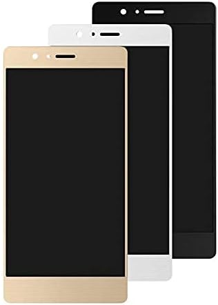 Screen Replacement 5.2'' LCD Fit for Huawei P9 LCD EVA-L09 L19 L29 LCD Display with Touch Screen Digitizer Assembly Replacment with Frame (Color : Gold No Frame)