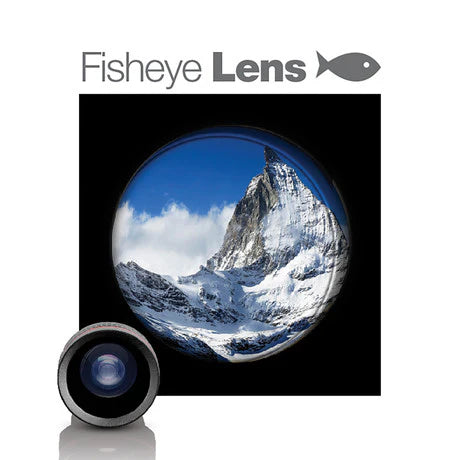 Lifetrons 4 in 1 Multi functional mobile phone lens set (fisheye + macro + polarized + ultra wide angle)