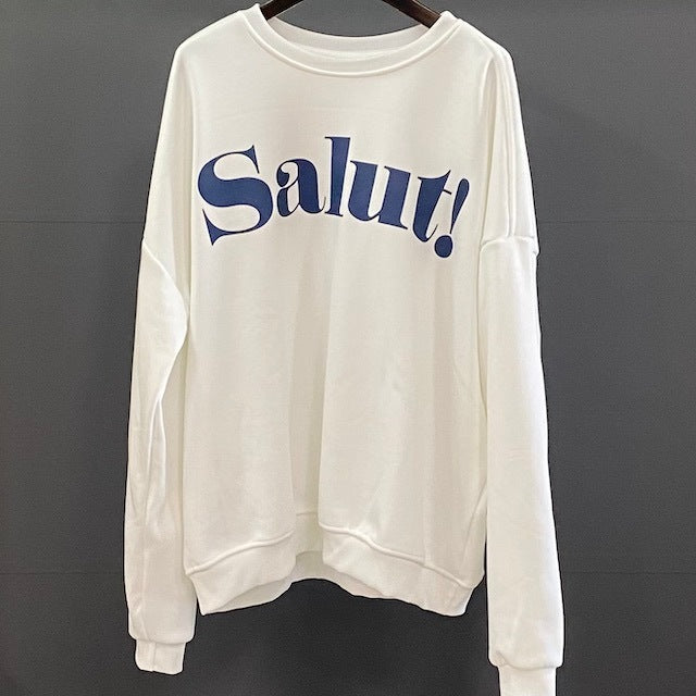 New Fall/Winter Collection – Classic Long Sleeve Sweatshirt with Modern Tailoring, Soft Brushed Fabric, and Elevated Everyday Comfort Size M