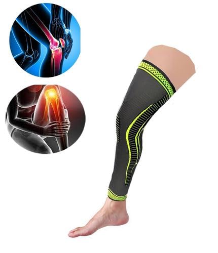 Knee Support Brace – Adjustable Knee Pain Relief Belt, Pressurized Fitness Running & Cycling Band, Elastic Nylon Knee Pad Sleeve for Joint Pain Relief, Sports & Injury Recovery