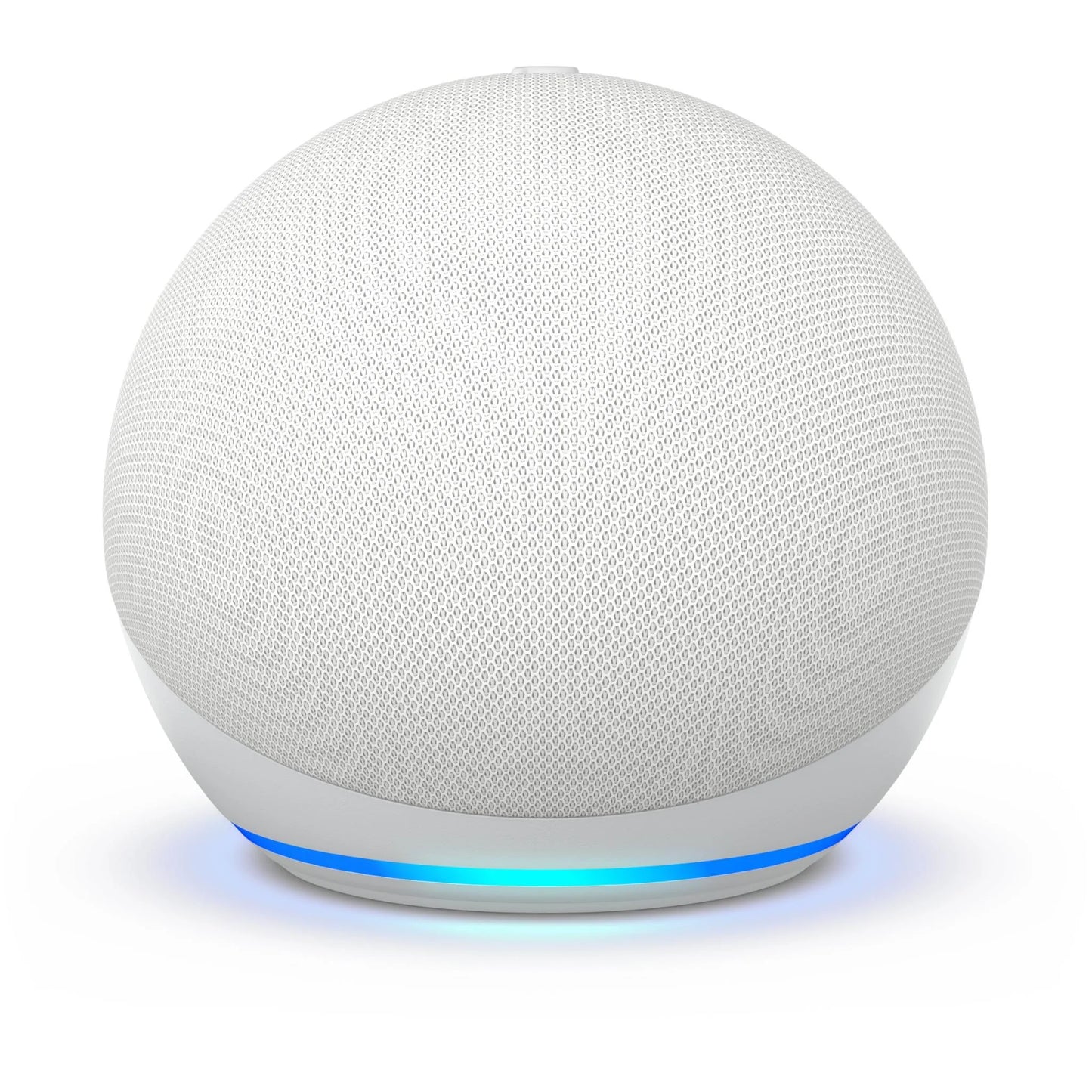 Amazon Alexa Echo Dot (5th Gen) Vibrant sounding Alexa speaker, Great for bedrooms, dining rooms and offices, (newest model) Glacier White