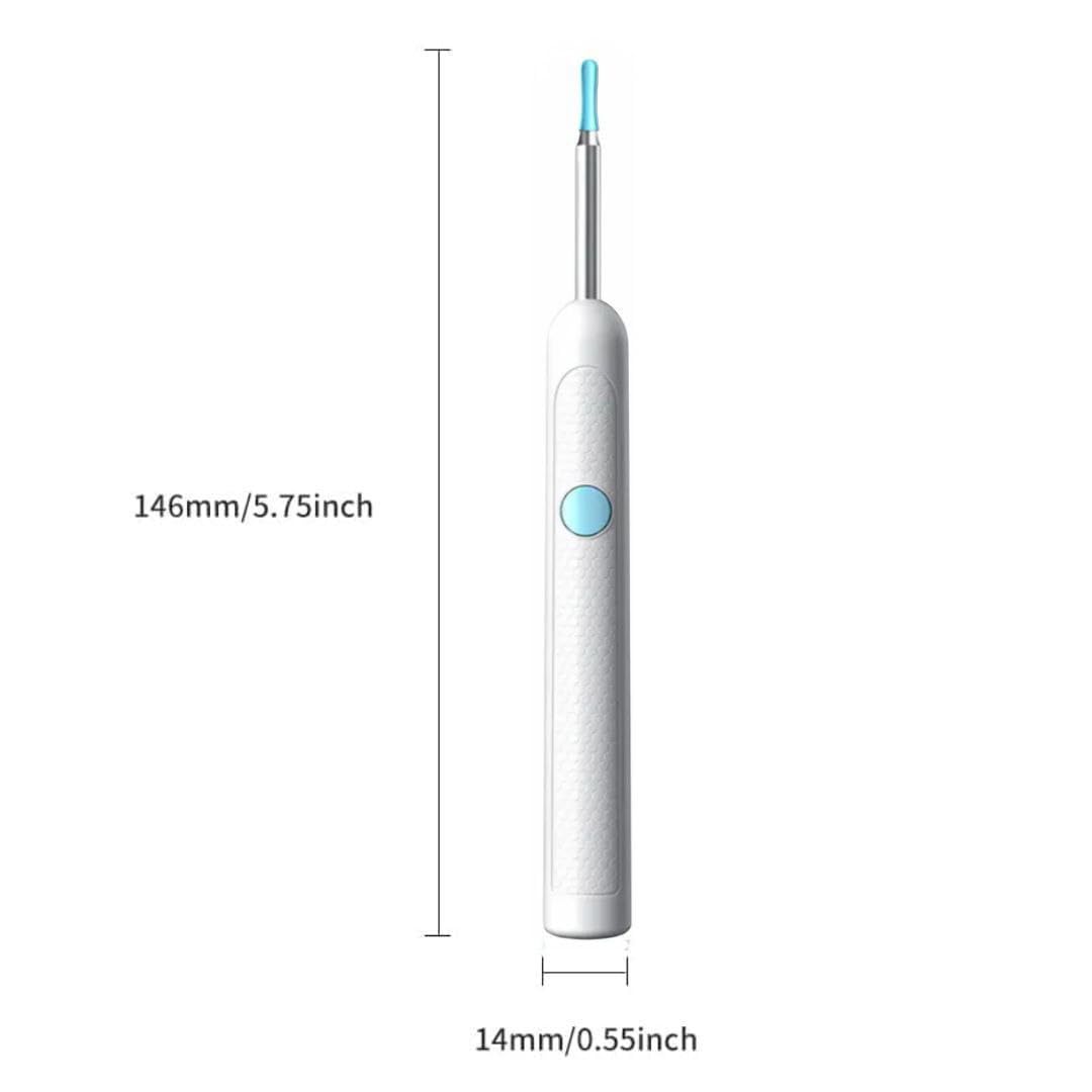 Ear wax cleaner tool kit with 1080P camera WIFI & LED Light Rechargeable portable Baby Children adults gift gadget for IOS & Android (multicolour)