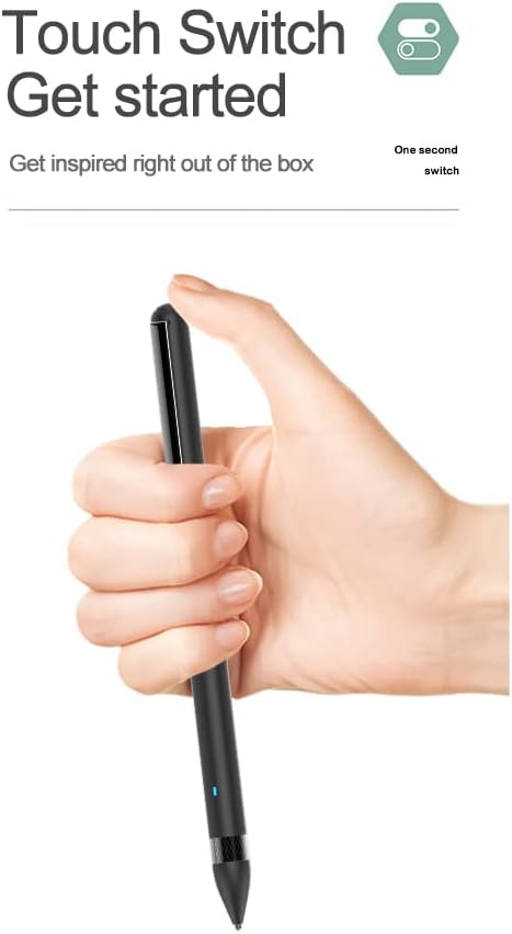 DOGAIN Stylus Pen Compatible with iPad Apple pencil Touch Screen Pen Capacitive Rechargeable Styli with 1.4mm Ultra Fine Tips Compatible with iPads/Tablets/iPhones/Samsung Android/iOS/Lenovo