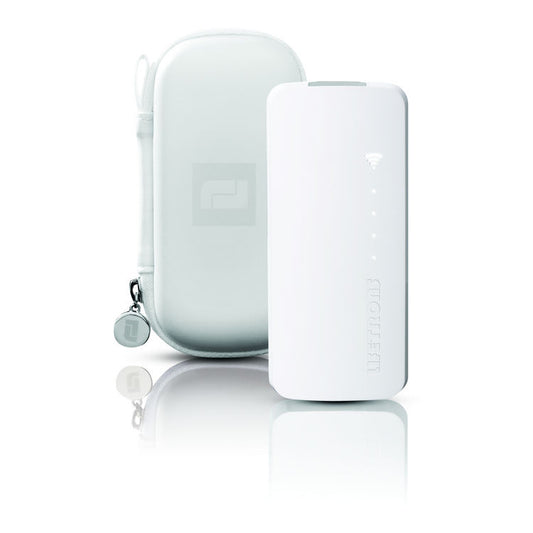 Lifetrons Power Solution Portable Wi-Fi Extender With Power Bank 5,200 mAh Wi-Fi Router & Charger