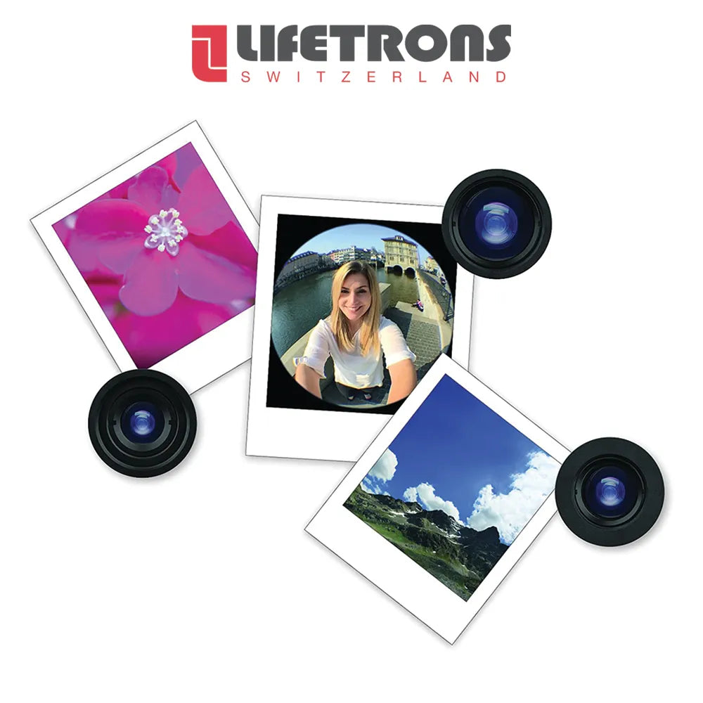 Lifetrons Photo Essentials 3 In 1 Travel Lens Set (FG-6030N3IN1-BK)