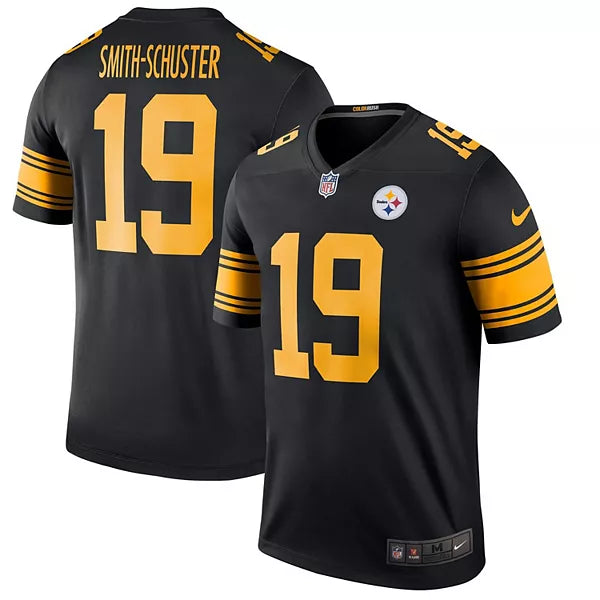 Men's Nike JuJu Smith-Schuster Black Pittsburgh Steelers Color Rush Legend Player Jersey