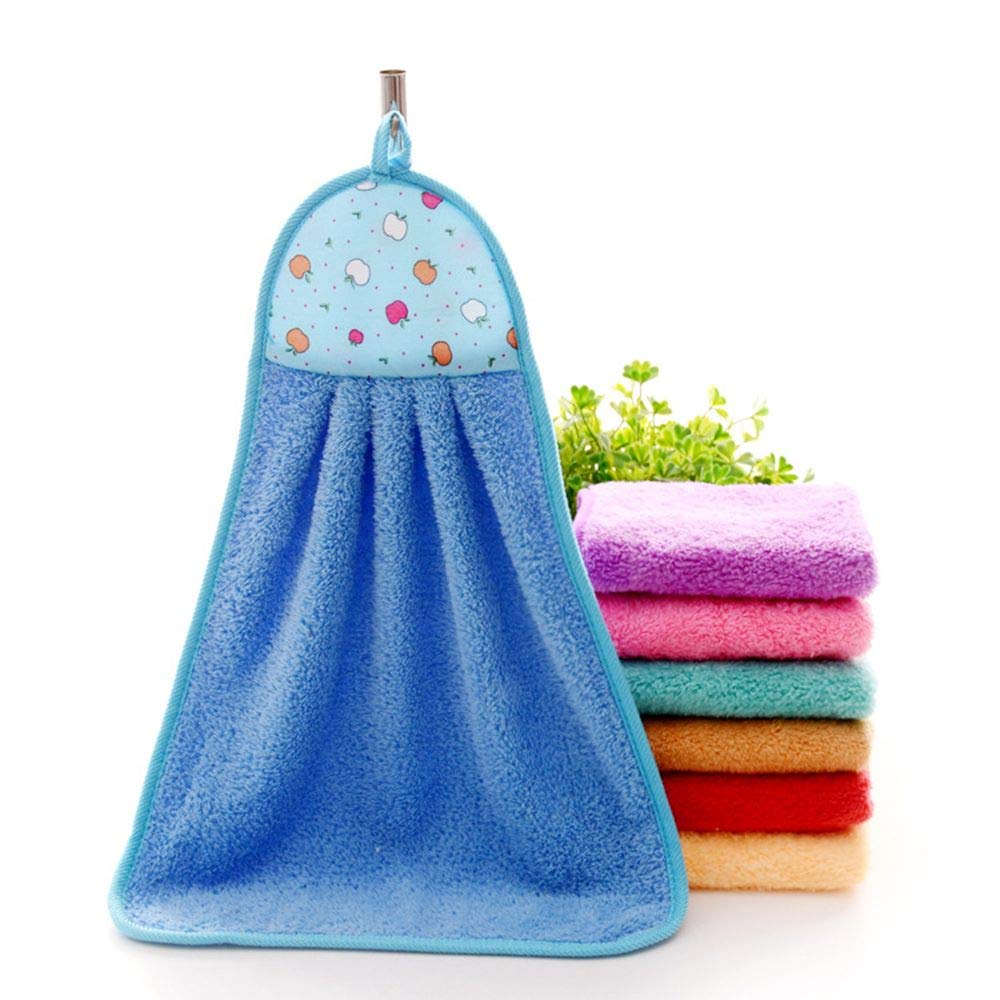 4pc Microfiber Hand Towel | Sink Towel with Hanging Loop | Wash Basin Hanging Hand Towel | for Bathroom Kitchen Home | Multicolour - Gulybaba - Genuine products online Marketplace in Pakistan