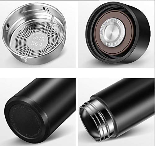 Smart LED Active Temperature Display Indicator Insulated Stainless Steel Hot & Cold Flask Bottle (500ml)