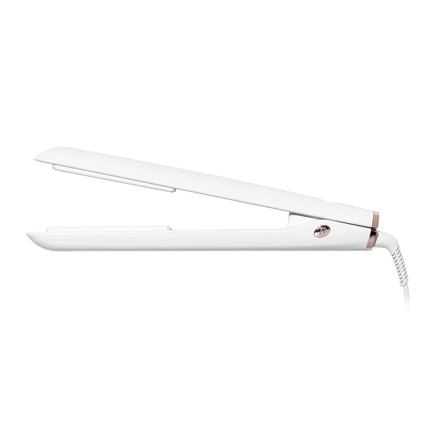 Like A New T3 SinglePass StyleMax Professional 1" Ceramic Flat Iron with Custom Heat Automation, 9 Heat Settings, Longer Ceramic Plates, for Straightening, Waving, Curling & Styling