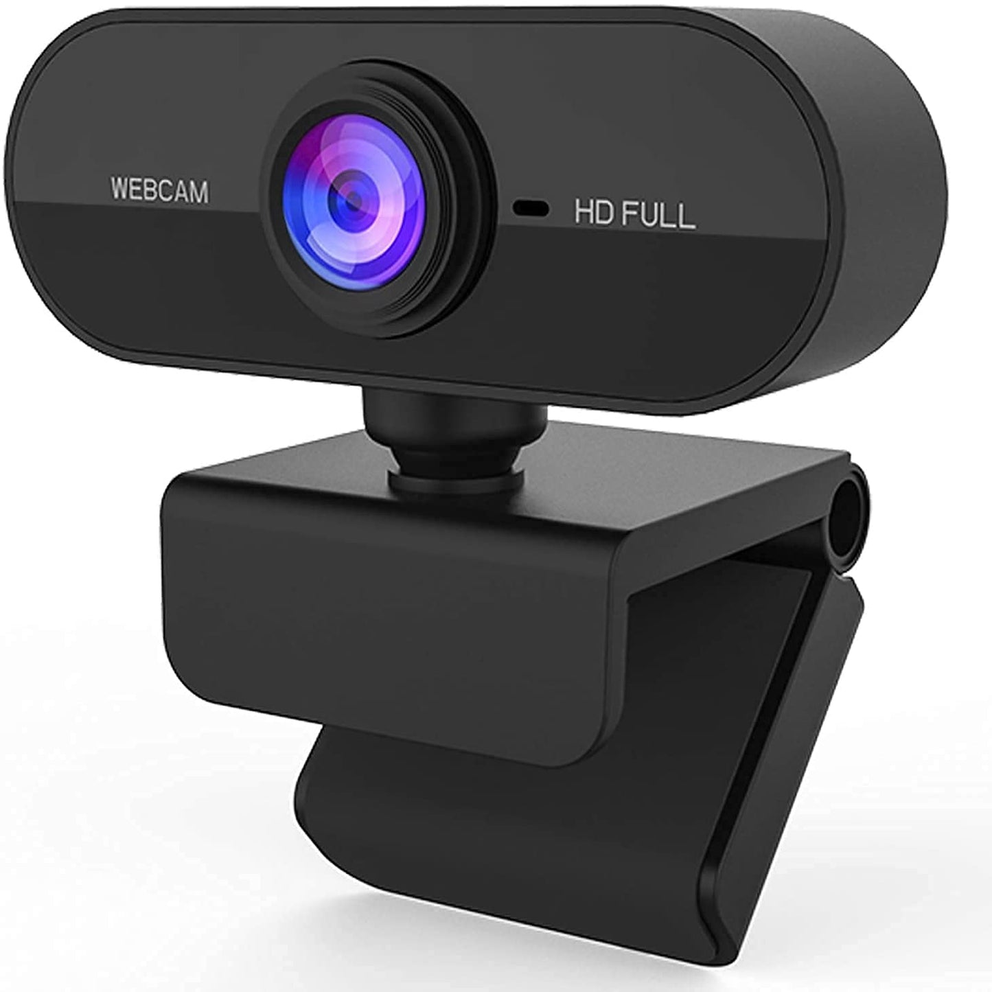 FnX® 1080P HD Streaming USB Computer Web Camera for PC Desktop & Laptop with Mic, Video Calling, Conferencing, Webcast - Driver-Free Installation,