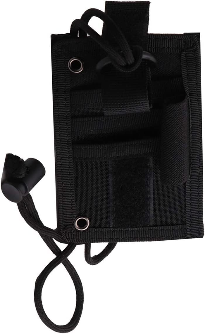 Tactical ID Card Holder Hook,Credit Card Organizer Neck Lanyard Key Ring Tactical Badge Holder