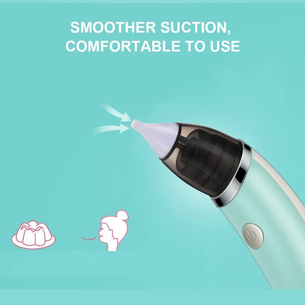 HEEPDD Earwax Vacuum Removal, Strong Suction Vacuum Ear Wax Sucker Electric Ear Nose Cleaner Nasal Aspirator for Kids Adult