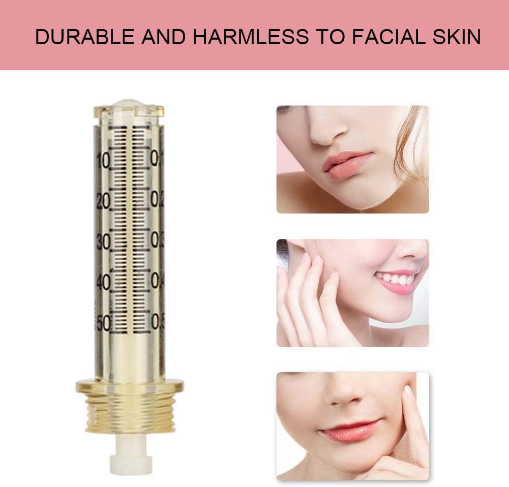 Ampoule Head, 10 Pcs 0.5ml Ampoule Heads for Anti-Aging Lifting Lip Hyaluronic Acid Pen Accessory