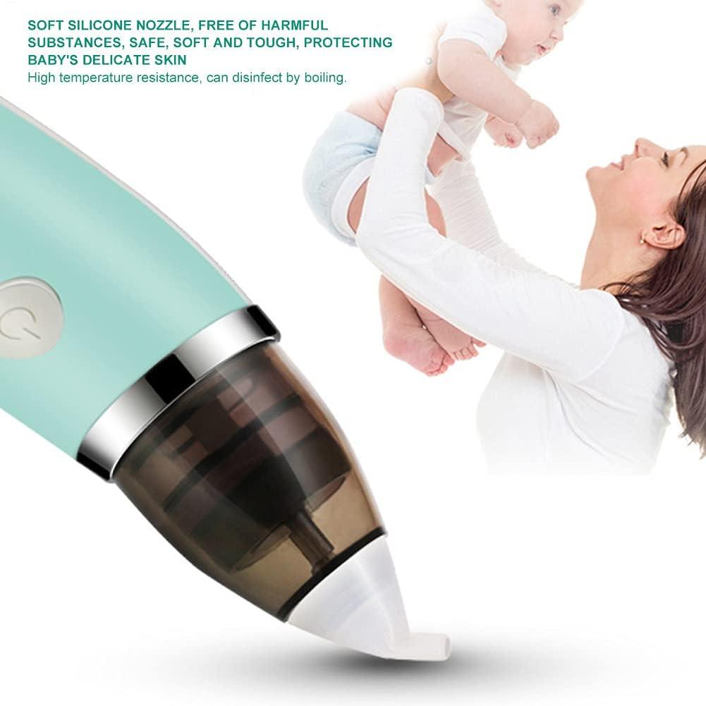 HEEPDD Earwax Vacuum Removal, Strong Suction Vacuum Ear Wax Sucker Electric Ear Nose Cleaner Nasal Aspirator for Kids Adult