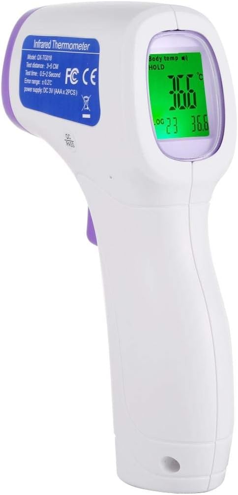 N/A jjyghjn TG8818H Non-contact Forehead Body Infrared Thermometer, Temperature Range: 32.0 degree C - 42.5 degree C