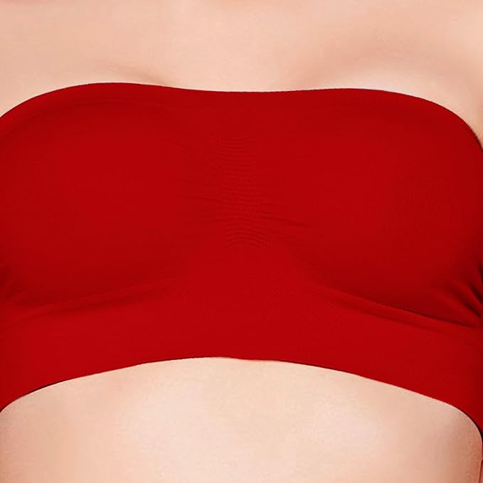 Ladies Non Padded Tube Bras For Women Strapless Bra For Girls Training And Casual Wear Brassiere