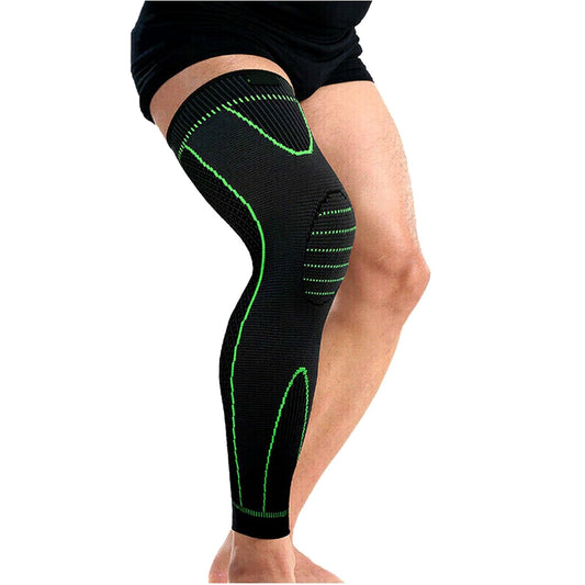 Knee Support Brace – Adjustable Knee Pain Relief Belt, Pressurized Fitness Running & Cycling Band, Elastic Nylon Knee Pad Sleeve for Joint Pain Relief, Sports & Injury Recovery