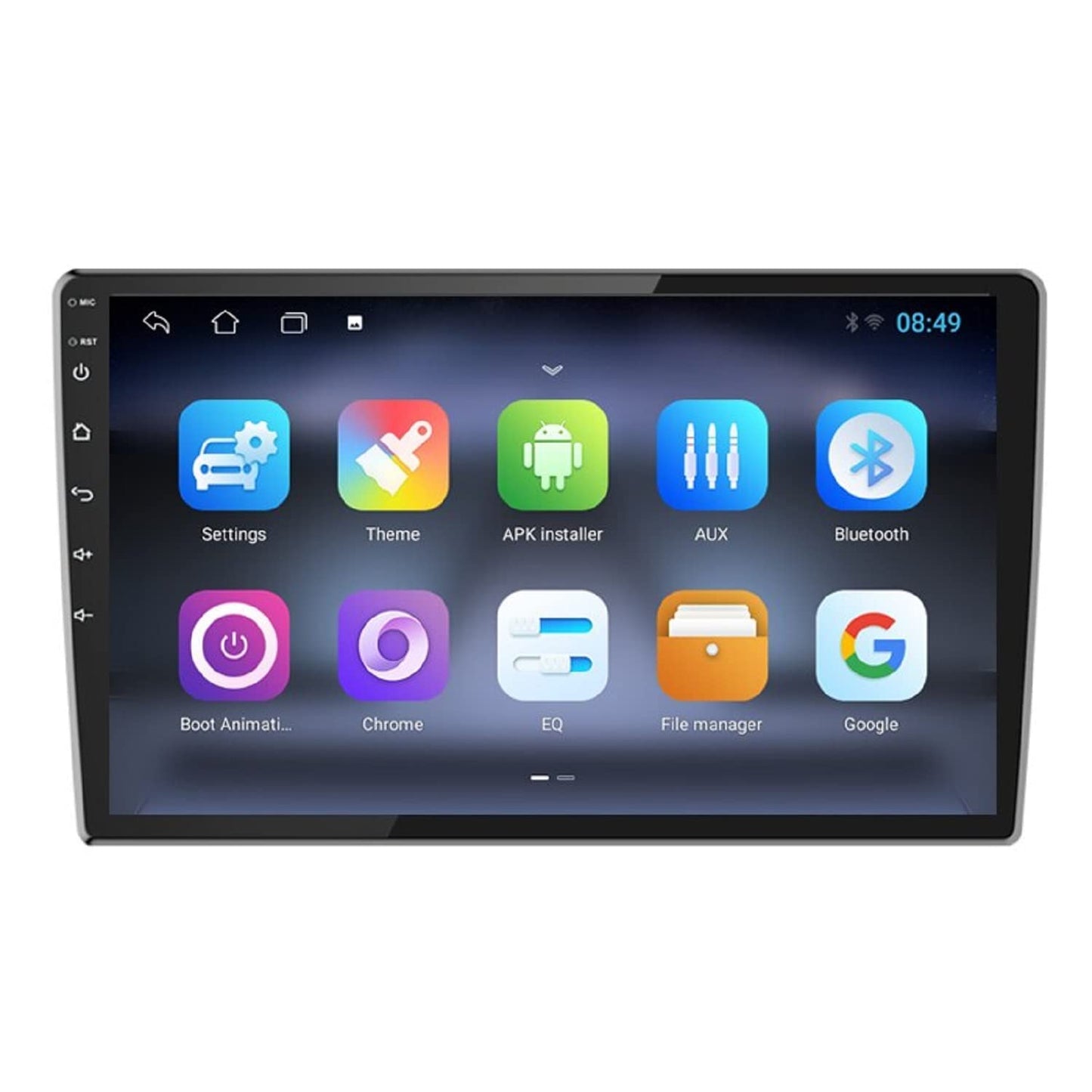 Like A New 9 Inch HD Android Double Din Stereo Player 10.1 Android Version Gorilla Glass IPS Display Car Stereo Touch Screen Flashing 2GB RAM 16GB ROM for All Cars